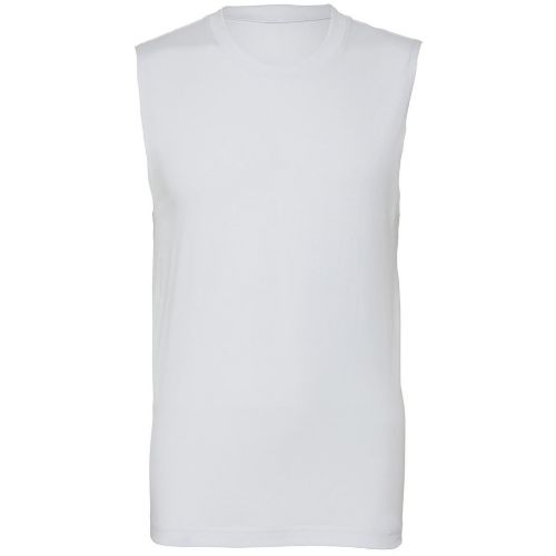 Bella Canvas Unisex Jersey Muscle Tank Top White